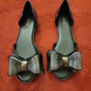 Melissa Black Bow Women's Shoes